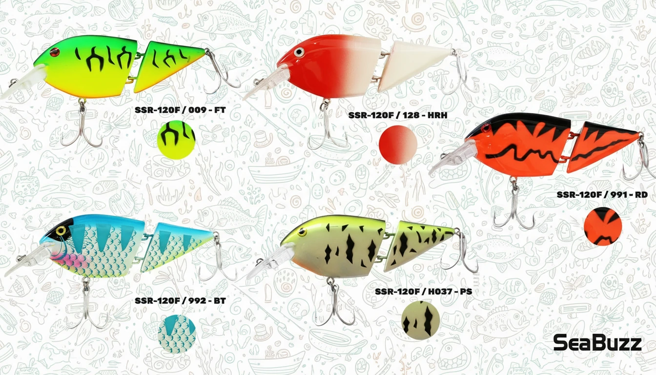 Цветове на Sea Buzz Cat Killer SSR-120F