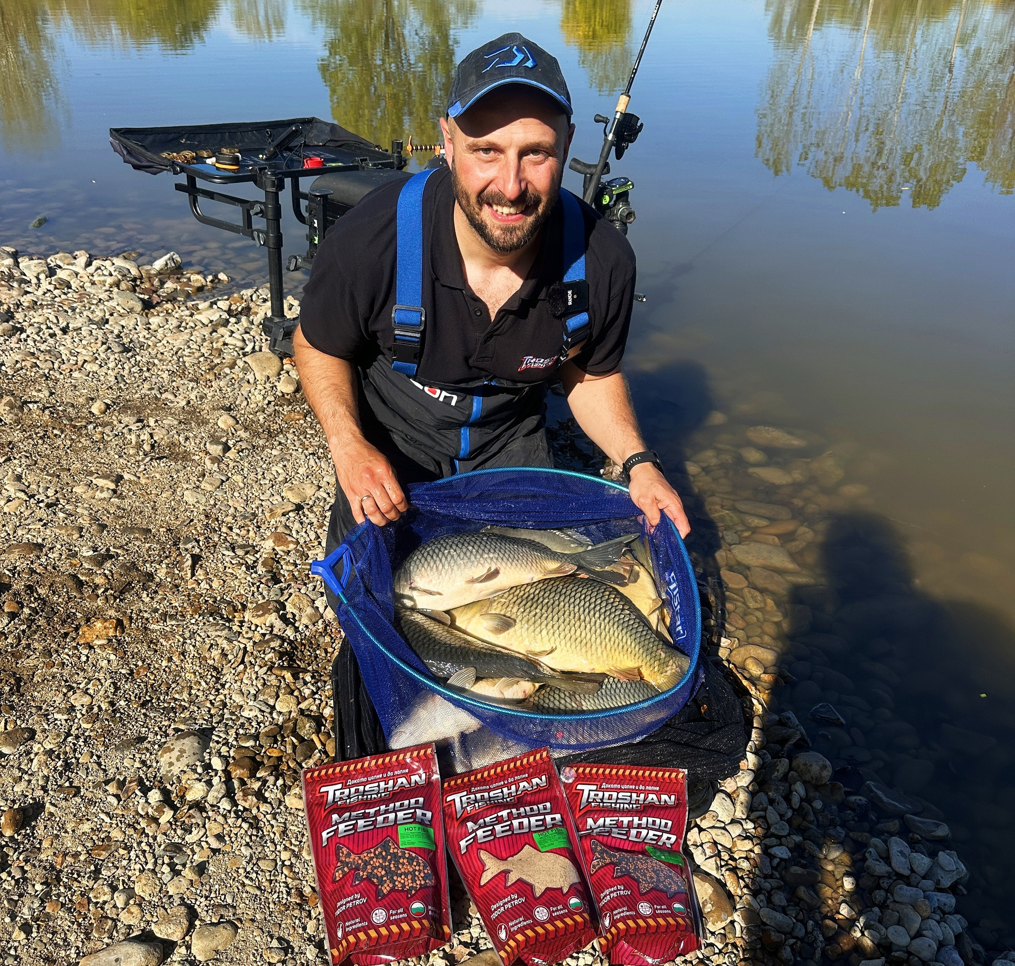 ШАРАНИ през ЕСЕНТА - РИБОЛОВ с МЕТОД ФИДЕР