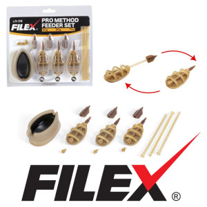 Комплект Xранилки Filex PRO METHOD FEEDER SET - 50,60,70гр