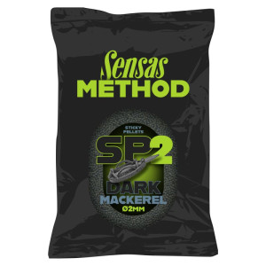 Пелети Sensas METHOD STICKY PELLETS - DARK MACKEREL 2мм