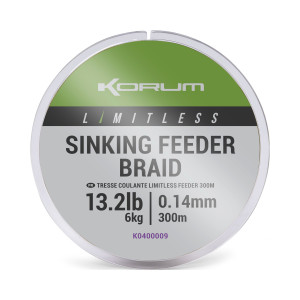 Плетено влакно Korum Limitless Sinking Feeder Braid - 300м