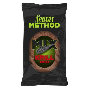 Захранка Sensas METHOD MIX - RED KRILL 1кг
