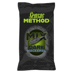 Захранка Sensas METHOD MIX - DARK MACKEREL 1кг