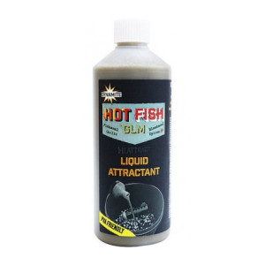 Течен ароматизатор DYNAMITE BAITS Liquid Attractant - Hot Fish and GLM 500ml