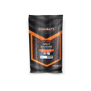 Пелети SONUBAITS Spicy Sausage Halibut Pellets 8mm