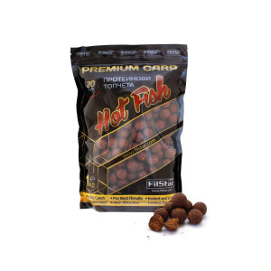 Протеинови топчета FilStar Premium Carp - Hot Fish 20мм