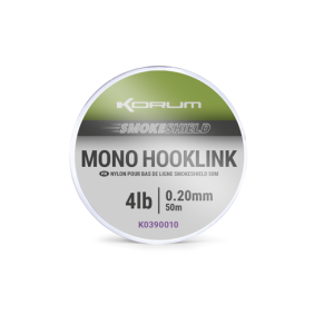 Монофилно влакно за поводи Korum SmokeShield Mono Hooklink, 50м - 0.20мм