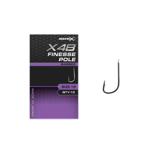 Куки единични с контра X4B Finesse Pole