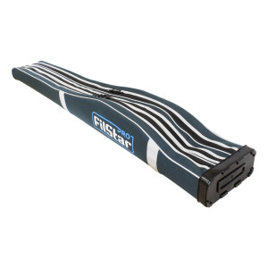 Троен твърд калъф за пръчки с макари - 175см