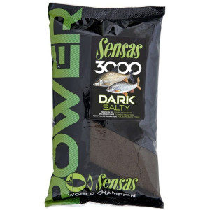 Захранка Sensas 3000 POWER - DARK SALTY 1кг