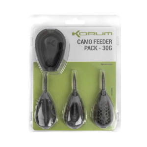 Комплект Фидер Хранилки KORUM Camo Feeder Pack - 30g