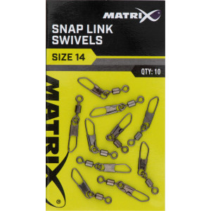 Вирбел с Kарабина MATRIX Snap Link Swivels