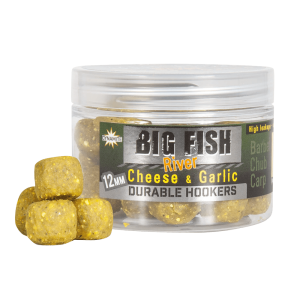 Топчета DB Big Fish River Durable Hookbaits Cheese & Garlic 12мм