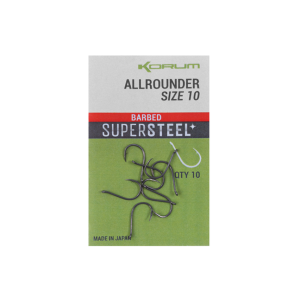 Куки с Контра и Ухо Korum Supersteel Allrounder Hooks