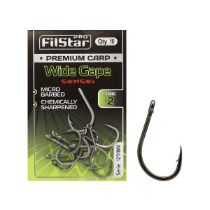 Куки Premium Carp Wide Gape F1251BN - №2