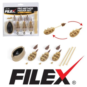 Комплект Xранилки Filex PRO METHOD FEEDER SET - 50,60,70гр