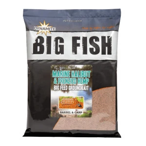 Захранка DB - Big Fish - Marine Halibut & Frenzied Hemp Groundbait 1.80кг