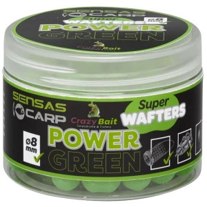 Sensas SUPER WAFTERS - POWER GREEN 8mm
