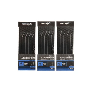 Вързани Куки Matrix X7 Carp Method 10cm Boilie Pin Rigs