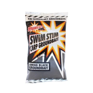 Захранка Dynamite Baits Swim Stim Groundbait - Amino Black 900гр