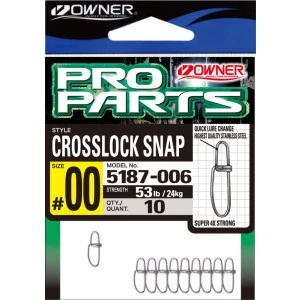 Карабинки Owner CROSSLOCK SNAP - 5187