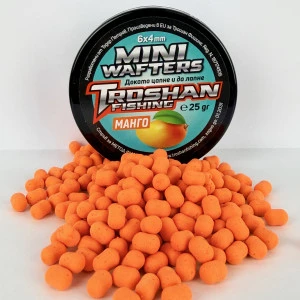 Mini Wafters Troshan Fishing - Манго 6х4mm