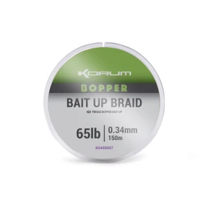 Плетено влакно за захранване Korum Bopper Bait Up Braid 0.34мм - 150м