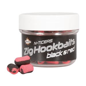 Топчета DB N-Ticers Zig Hookbaits Black&Red
