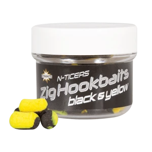 Топчета DB N-Ticers Zig Hookbaits Black&Yellow