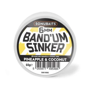 Потъващи Wafters SONUBAITS Band'Um Sinkers Pineapple & Coconut