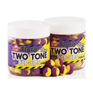 Плуващи топчета DB Boilie Pop Up Two Tone - Plum & Pineapple 15мм