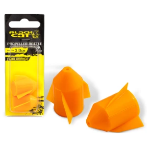 Пропелер-тракалка за сом Black Cat Propeller Rattles 2,4cm fluo orange 2бр.