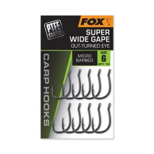Шаранджийски Куки Fox Super Wide Gape Outturned