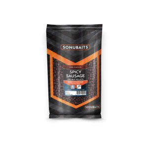 Пелети SONUBAITS Spicy Sausage Halibut Pellets 8mm