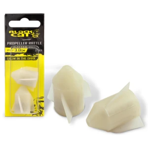 Пропелер-тракалка за сом Black Cat Propeller Rattles 3,0cm glow in the dark 2 бр.