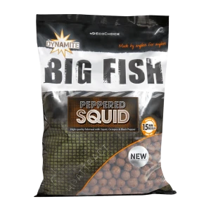 Топчета DB Big Fish Peppered Squid Boilies 1кг, 20мм