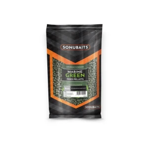 Пелети Sonubaits Marine Green Feed Pellets - 8mm