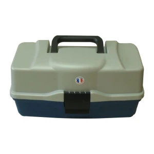 Куфарче Plastilys с 2 нива, синьо - BOX-M2P