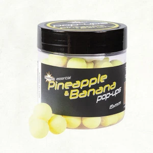 Плуващи топчета DB Essential Fluro Pop Ups Pineapple & Banana 14мм