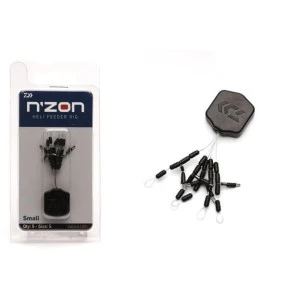Готов монтаж за фидер Daiwa NZON Heli Feeder Rig - Small
