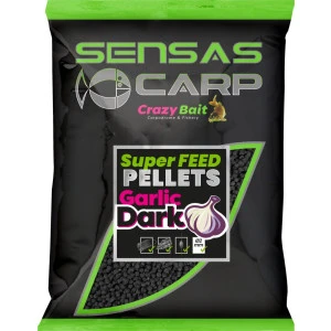Пелети Sensas SUPER FEED PELLETS - DARK GARLIC 2мм