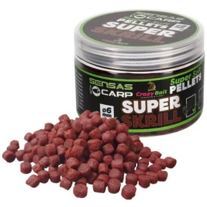 Меки Пелети Sensas SUPER SOFT PELLETS - SUPER SKRILL 6mm