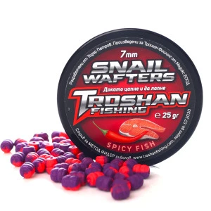 Spicy Fish 7mm - Snail Wafters Troshan Fishing