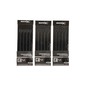 Вързани Куки Matrix X1 Commercial Carp 10cm