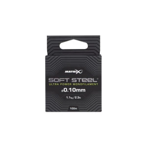 Монофилно Влакно MATRIX Soft Steel Ultra Power Monofilament - 100м