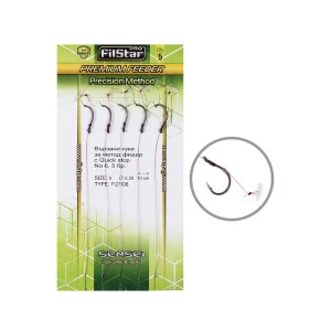 Вързани куки за метод фидер с Quick Stop Filstar F1271DB