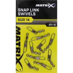 Вирбел с Kарабина MATRIX Snap Link Swivels