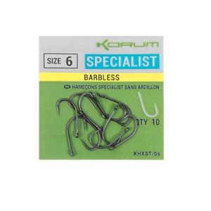Куки Korum Xpert Specialist - Barbless