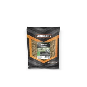 Пелети SONUBAITS Marine Green Stiki Method Pellets - 4mm