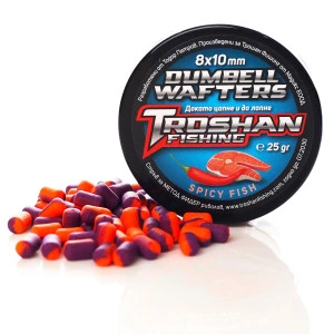 Spicy Fish 8х10mm - Dumbell Wafters Troshan Fishing